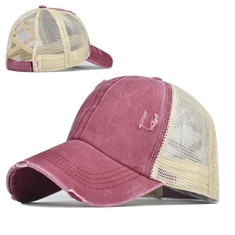 Ponytail Women's Baseball Cap Women Snapback