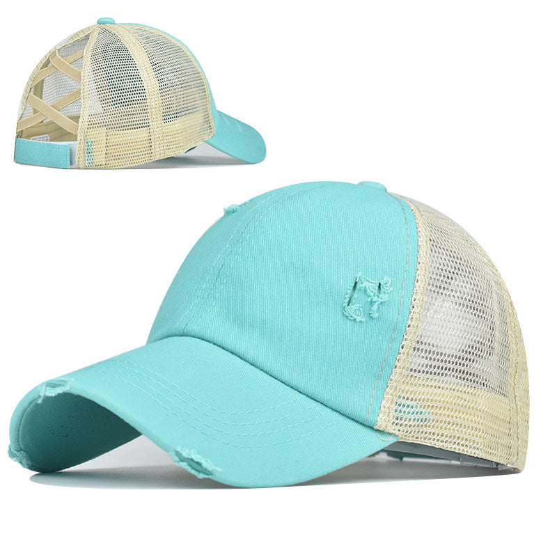 Ponytail Women's Baseball Cap Women Snapback