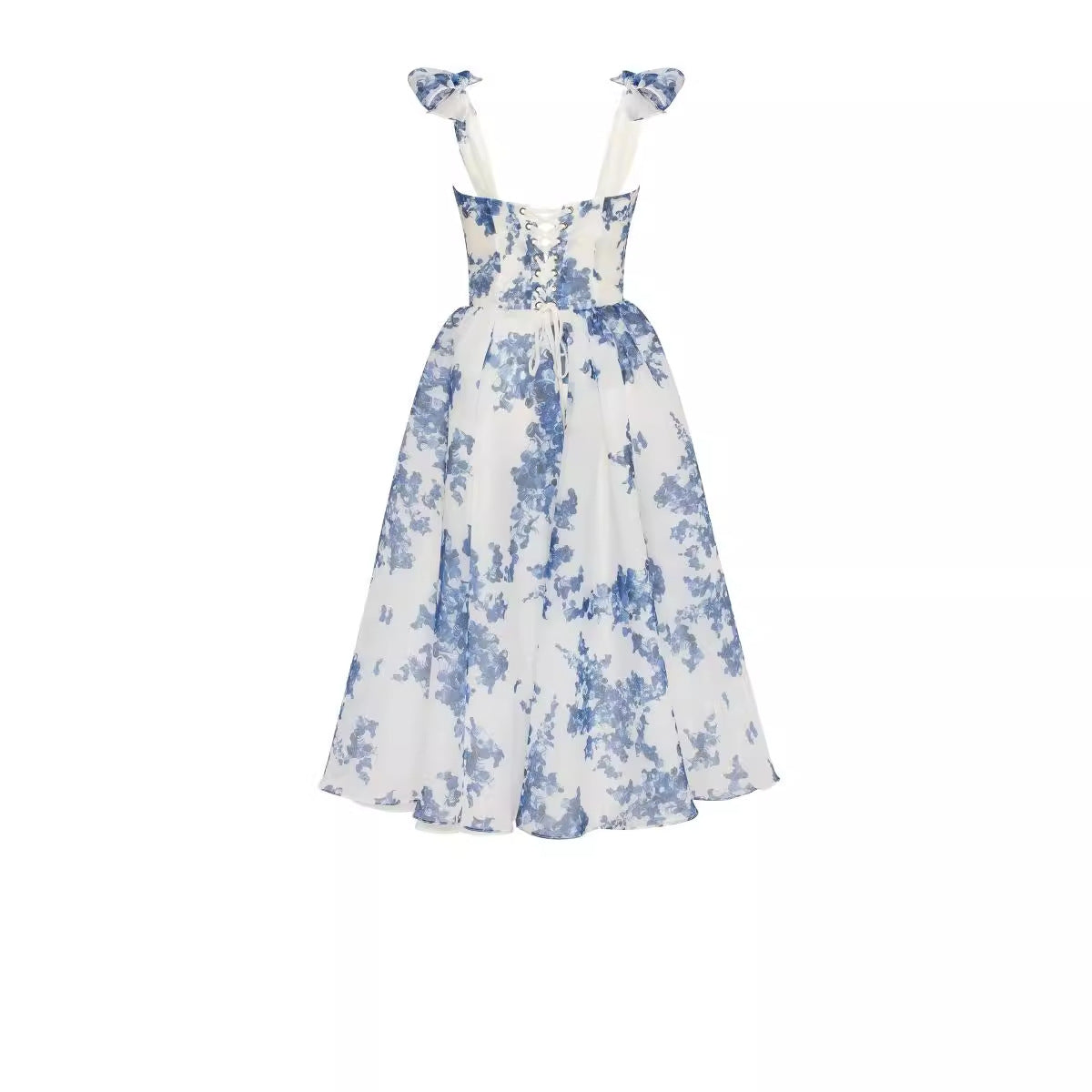 Vacation Style Spaghetti Straps Sleeveless Dress